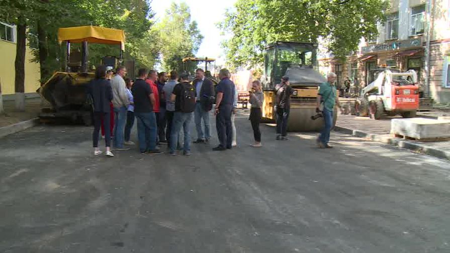 В Пскове завершается ремонт улиц Металлистов и Гражданской, перекресток Инженерной и Индустриальной сдадут в конце года