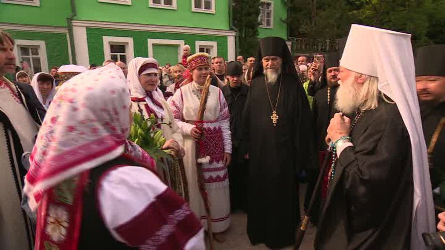 В Печорах прошел вечер памяти архимандрита Тихона Секретарева