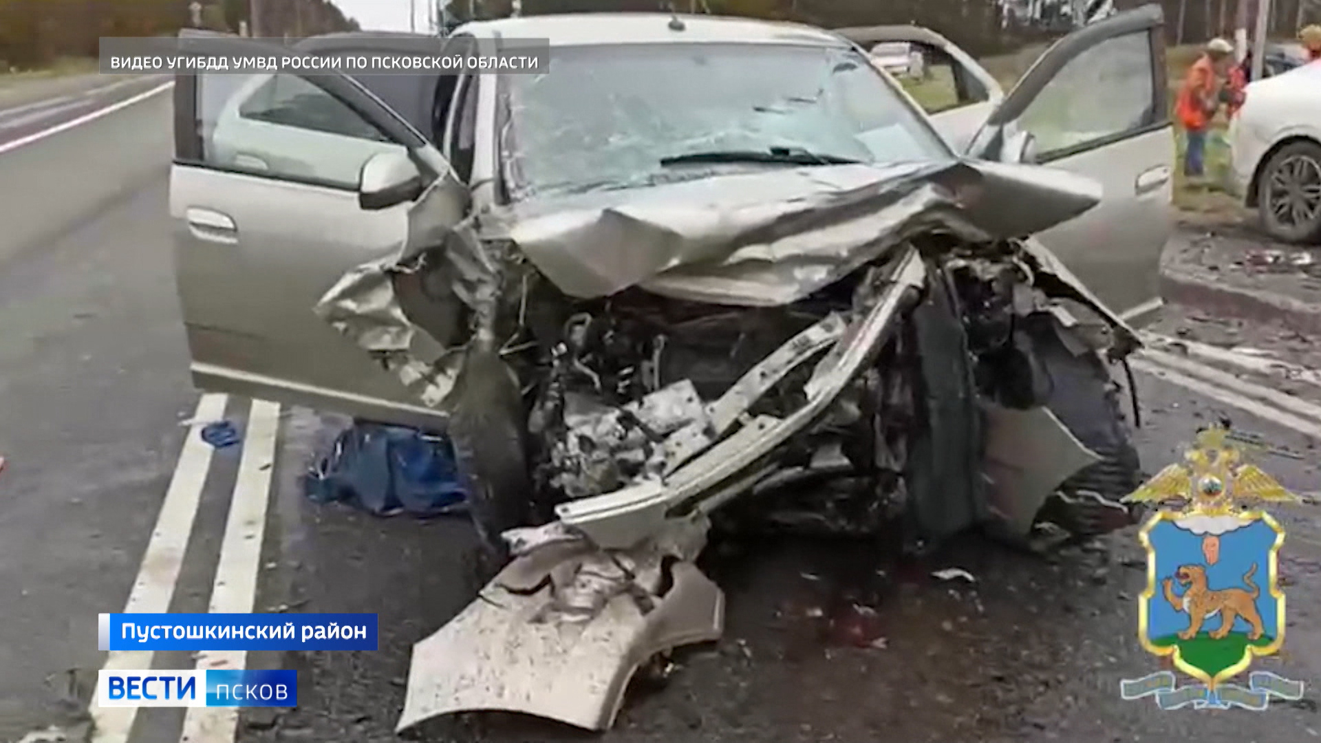 Два человека погибли в ДТП в Пустошкинском районе