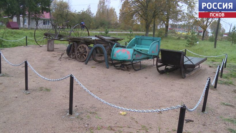 Музей сельхозинвентаря открылся в деревне Кирово Псковского района