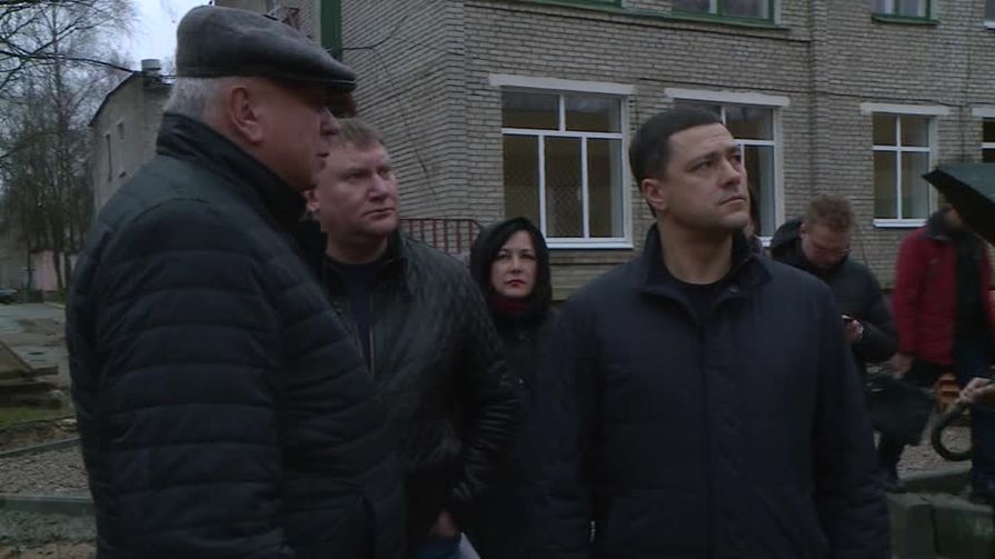 Глава региона оценил темпы строительства дошкольных учреждений в Пскове