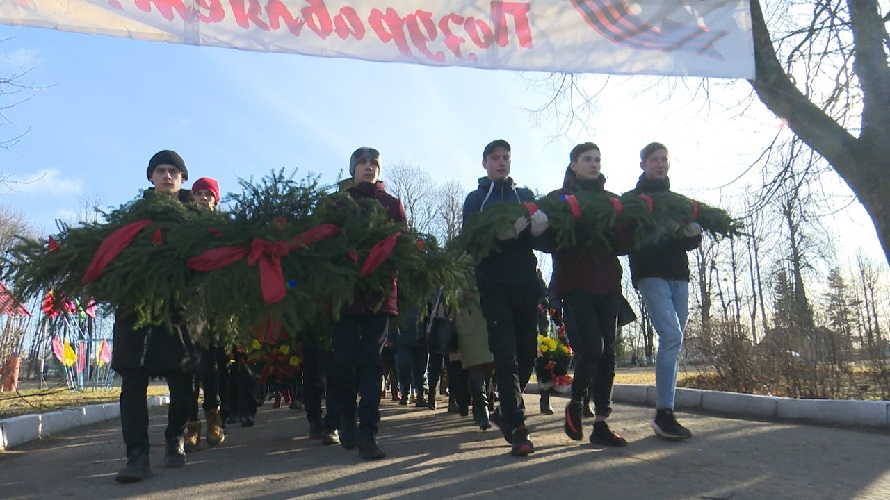 308 сожжённых деревень и сотни погибших - в Дедовичском районе отметили 76-ю годовщину освобождения от фашистских захватчиков