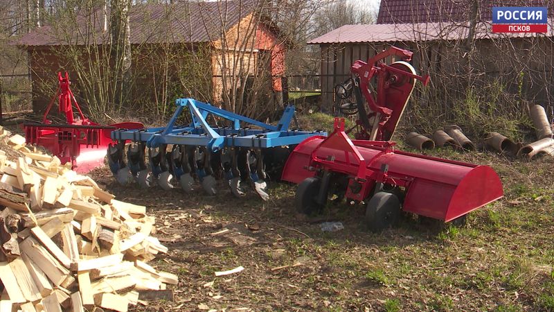 Для борьбы с борщевиком в Палкино закупили новое оборудование