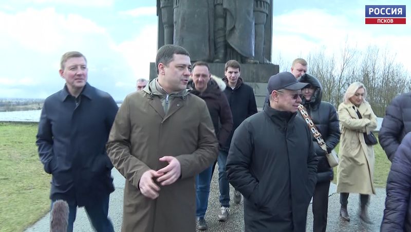 На горе Соколиха идёт благоустройство территории