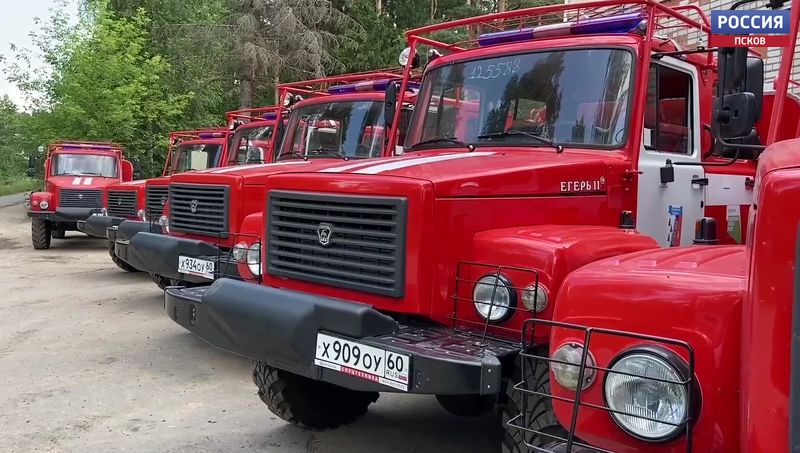 Противопожарный лесной центр Псковской области получил новую технику