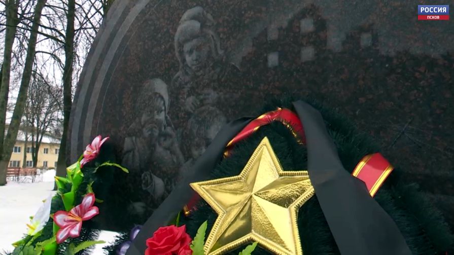 Дедовичский район отмечает 77-летие освобождения от немецко-фашистских захватчиков