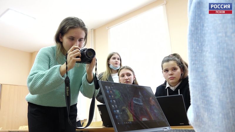 В Невельской школе начала работу телестудия 