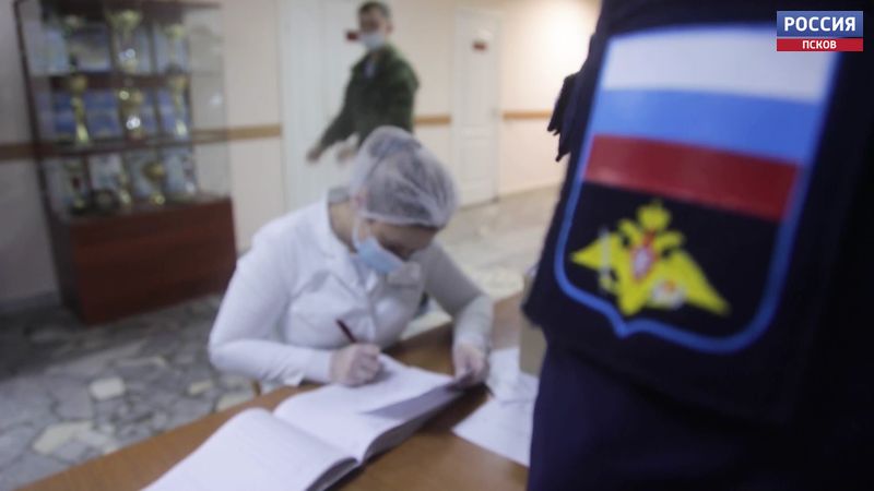 Плановая ревакцинация личного состава проходит в Псковском гвардейском соединении ВДВ