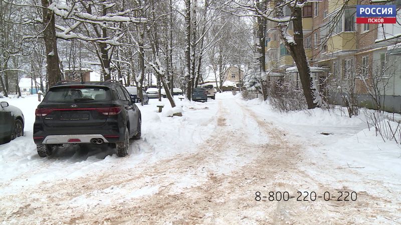 Псковские управляйки, которые халатно относятся к уборке снега во дворах, оштрафуют без предупреждений