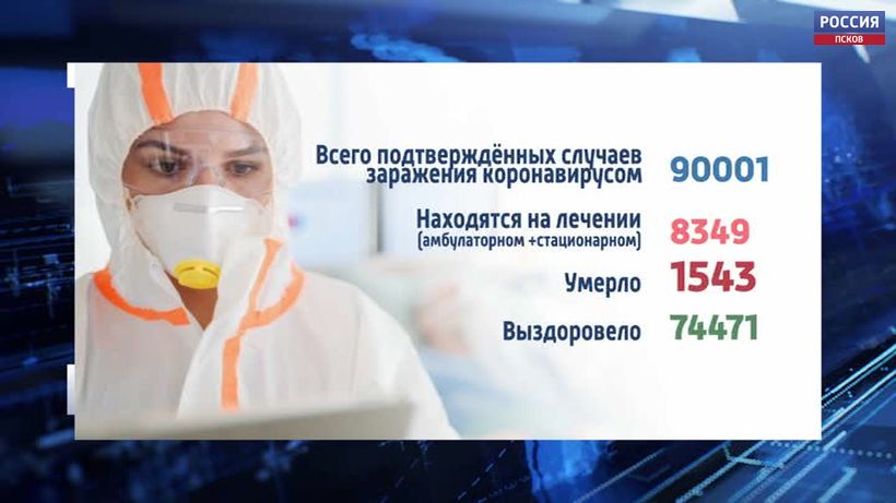 Псковичи смогут получить QR-код по результатам теста на антитела