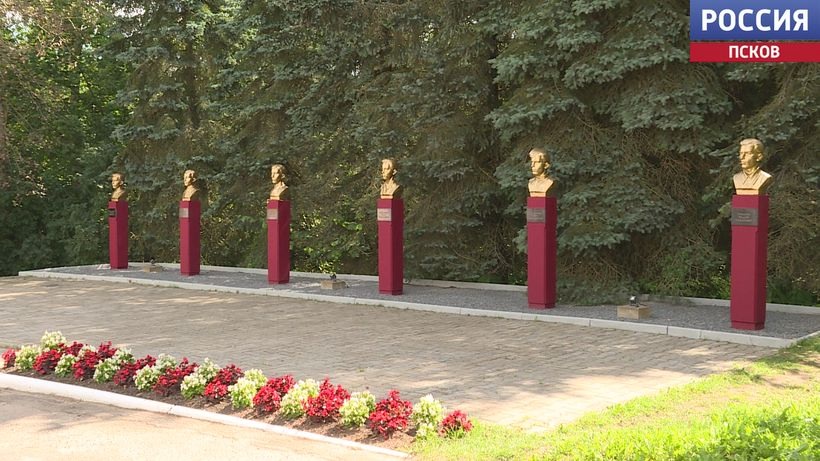 В Палкино завершилось благоустройство Аллеи Героев