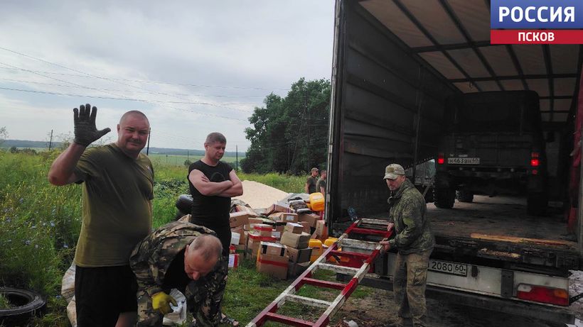 Псковщина отправляет гуманитарную помощь бойцам СВО