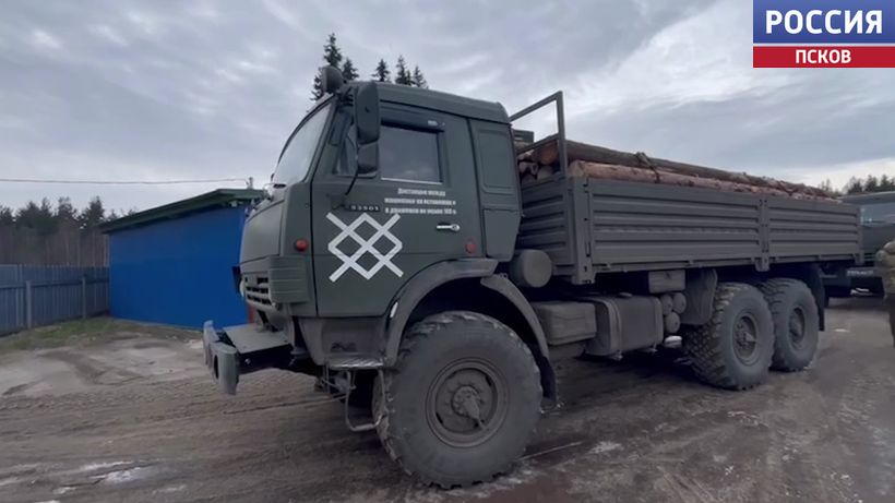 "Народный фронт" отправил 30 тонн стройматериалов бойцам на белгородское направление 