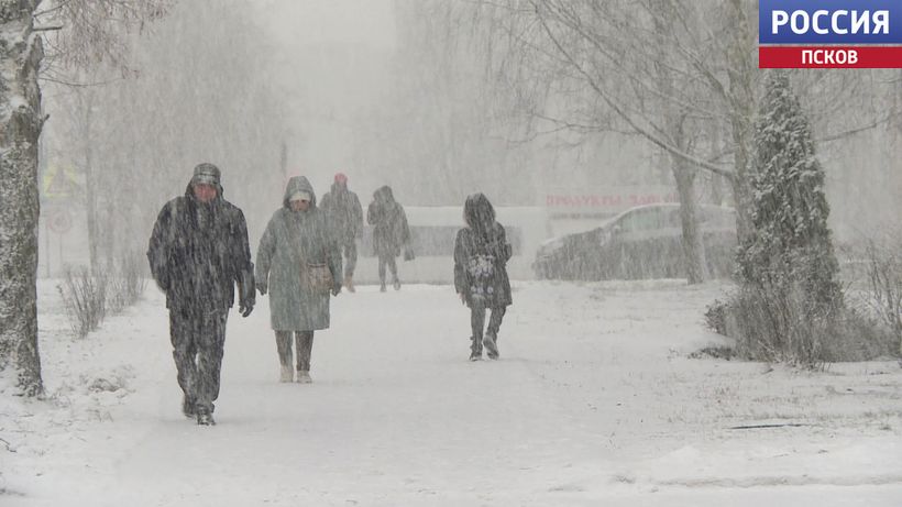 Настоящая зима придет в Псковскую область в новогоднюю ночь
