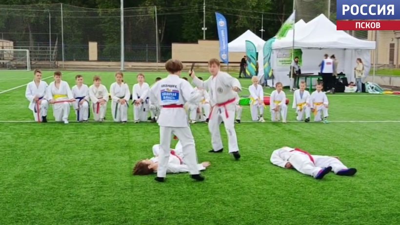 Псков присоединился к Всероссийскому марафону "Земля спорта"