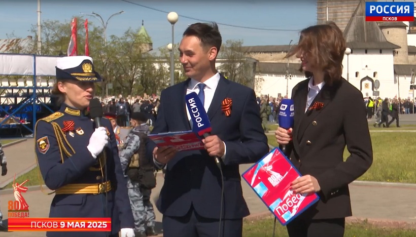 Мария Барабанцева, участница псковского Парада Победы рассказала, как готовились к торжествам