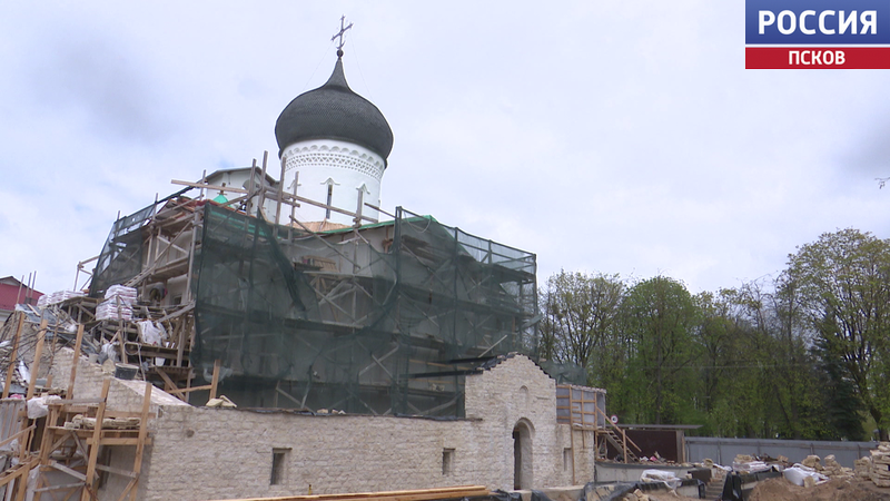 Полная реставрация церкви Николы со Усохи в Пскове завершится в 2025 году