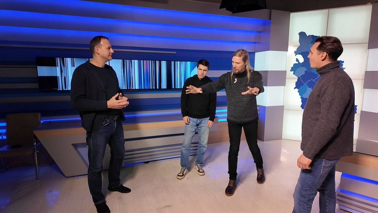 Оформление, свет и картинка. Сегодня на ГТРК "Псков" прошла техническая репетиция Прямой линии с губернатором