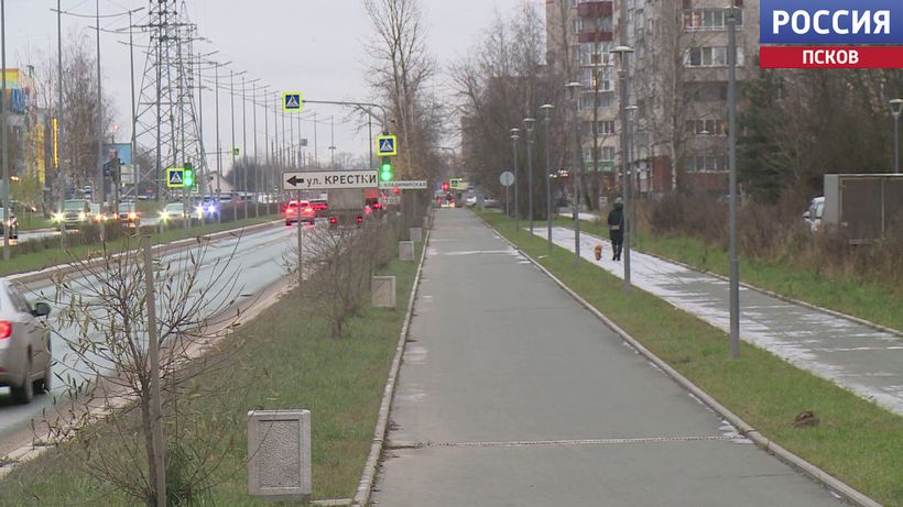 Первый снег выпал в Пскове, а на следующей неделе придет настоящая зима