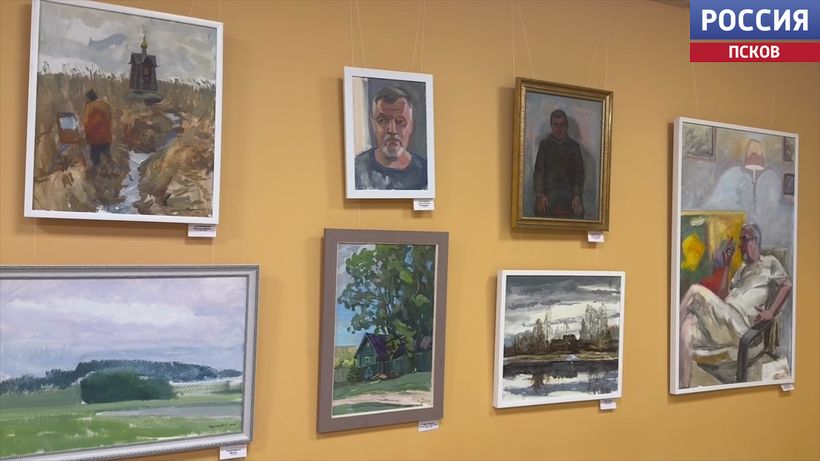 В Доме Офицеров открылась выставка Сергея Каримова "Нити судьбы"