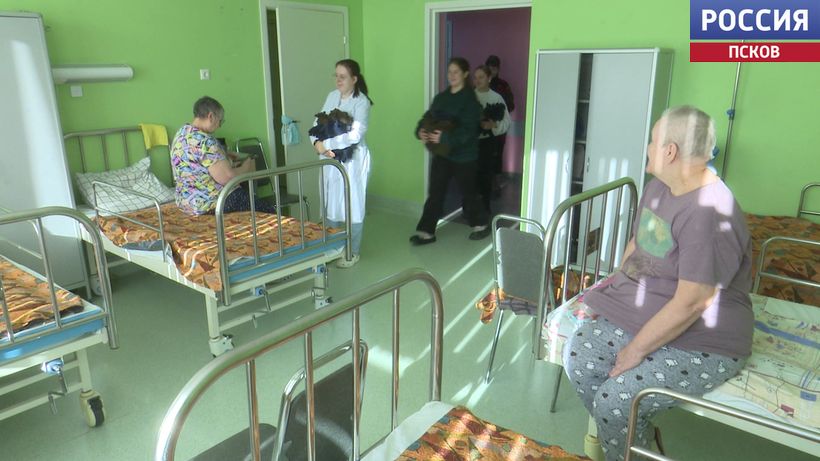 Подушки добра: студенты-медики Пскова поддержали больных раком молочной железы