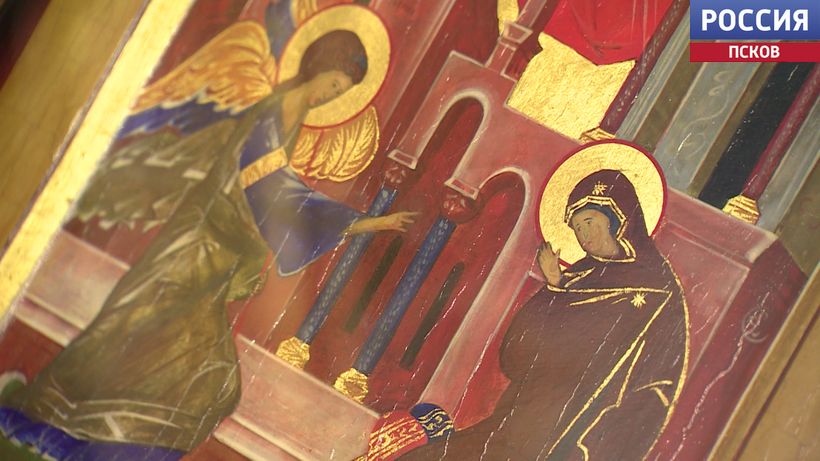 Псковичи встретят Благовещение выпуском голубей у поклонного креста