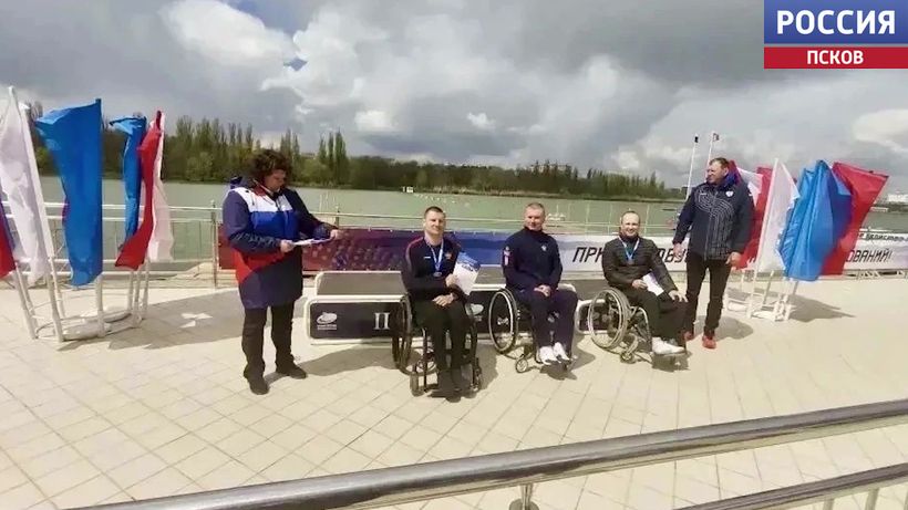 Псковский ветеран СВО завоевал два "серебра" на всероссийских соревнованиях по гребле
