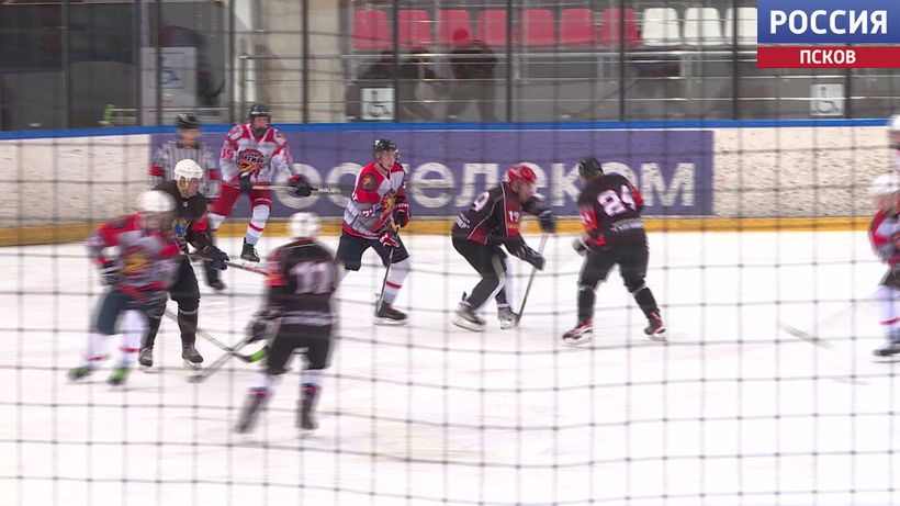 "Легион" впервые в истории стал чемпионом Псковской области по хоккею