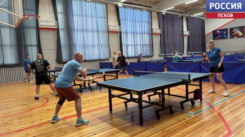 Спартакиада МЧС по настольному теннису прошла в Пскове