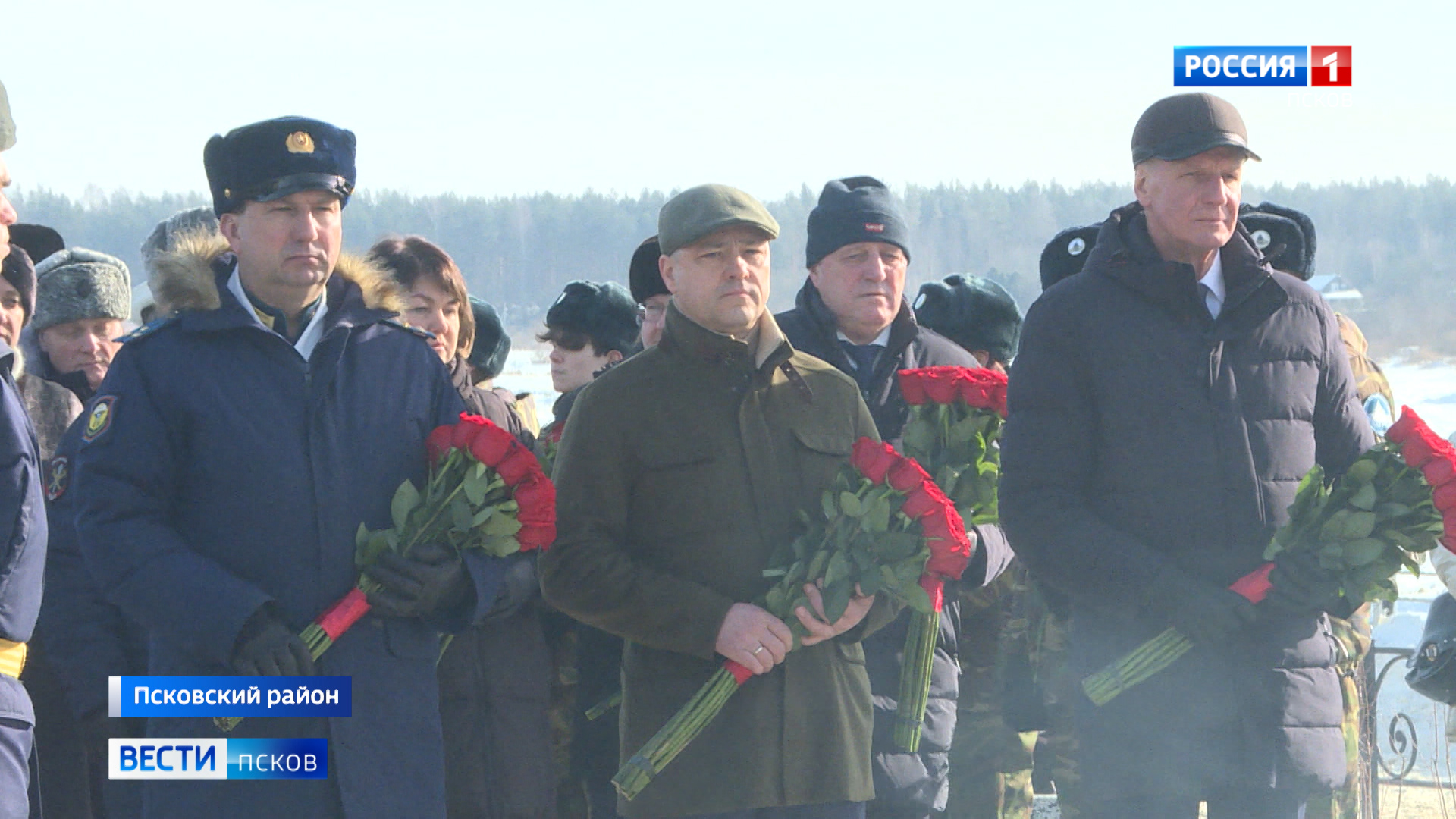 Сегодня, в День защитника Отечества, в Выбутах почтили память павших участников спецоперации