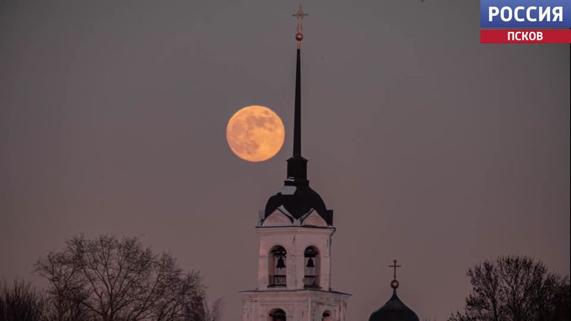 Лунный танец над Псковом: астроном снял уникальный таймлапс в 25-градусный мороз