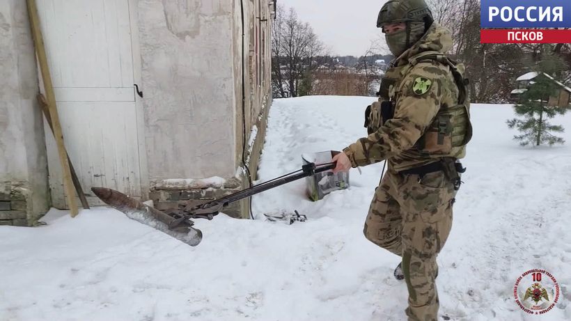 Взрывоопасный предмет обнаружили на территории храма Пантелеимона Целителя