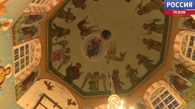 Итоги реставрации: в Печорах принимают работы в храме Сорока мучеников