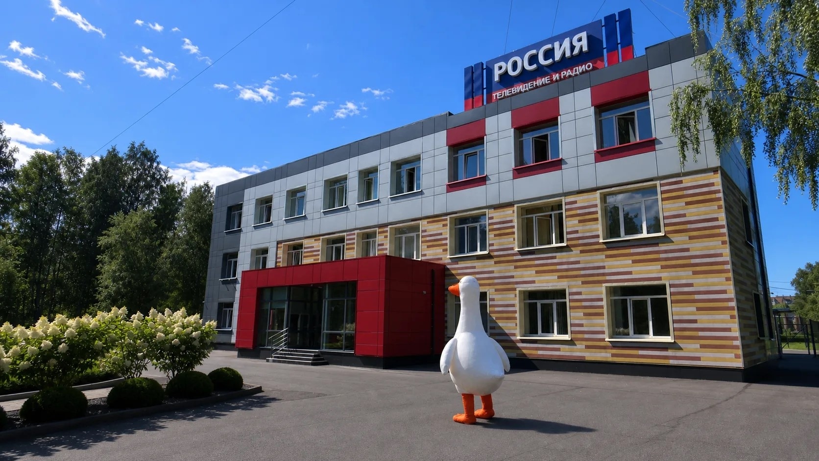Пропавший гусь "Ленинграда" стал звездой соцсетей в Пскове