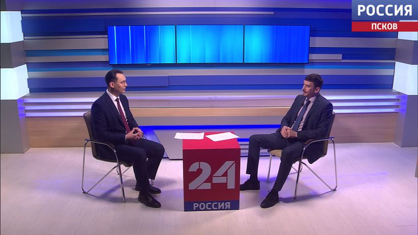 Интервью. Владимир Локтюшин о комплексных кадастровых работах на территории Псковской области. Эфир 17.03.2026