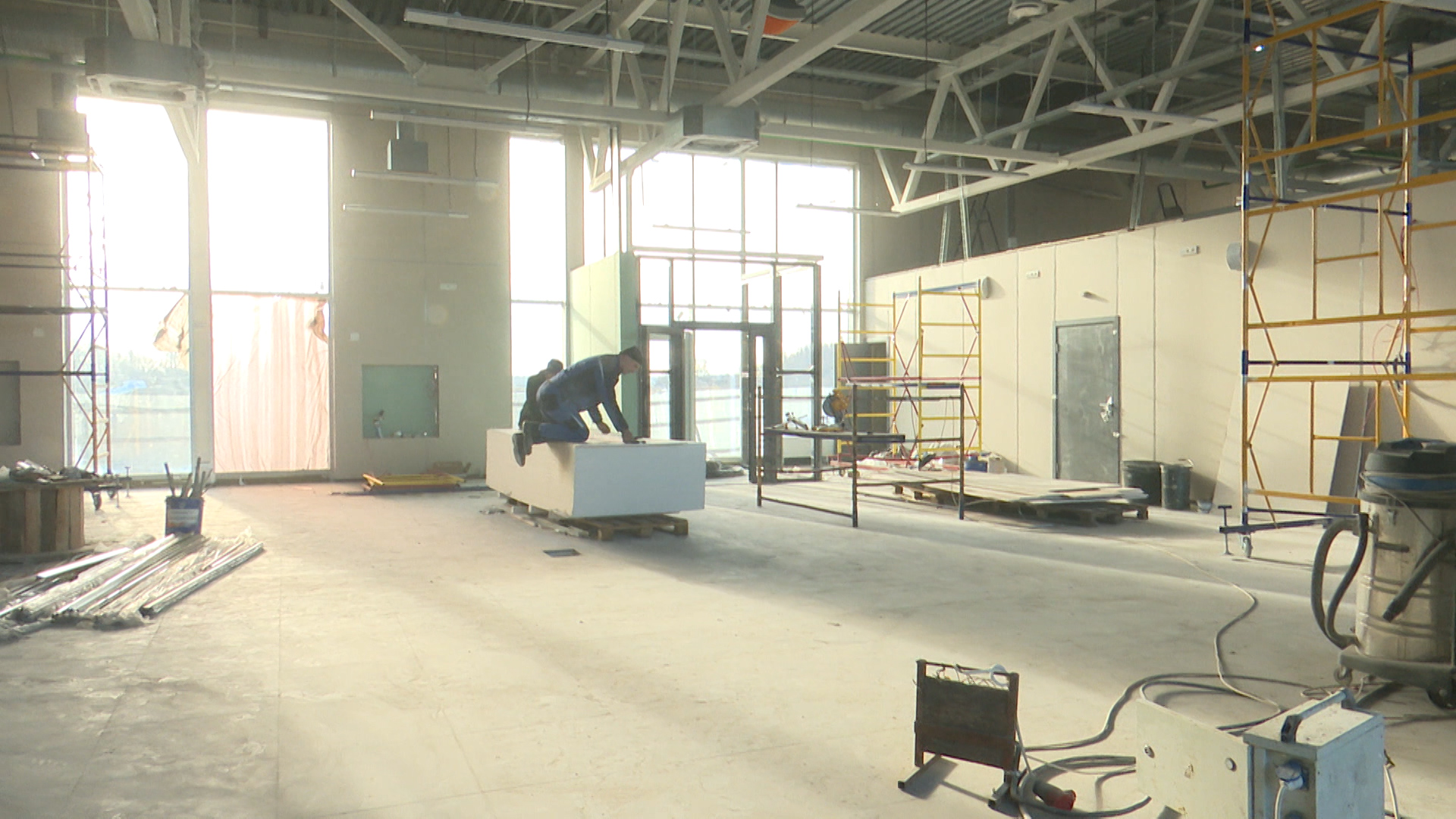 Новый терминал прилета аэропорта "Псков" примет первых пассажиров в мае