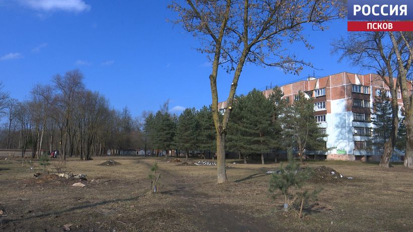 В Пскове появятся три новых благоустроенных пространства