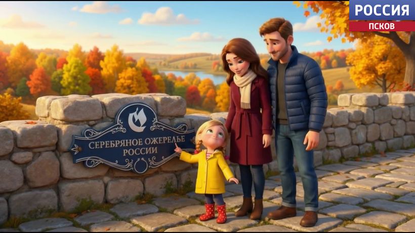 Мультфильм об особенностях регионов, в том числе и Псковщины, выпустила "Лаборатория сказок"