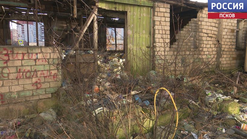 Жители новостроек на Завеличье жалуются на стихийную свалку под окнами