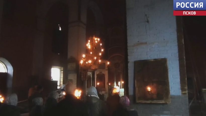 В храме Покрова Богородицы в Руново впервые за 100 лет прошла служба