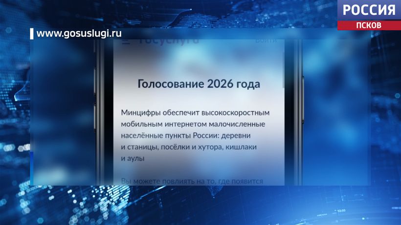 Голосование за связь в малых населенных пунктах стартовало в Псковской области