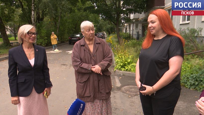 Видеонаблюдение и зона отдыха: Борис Елкин и Наталья Юрченко обсудили развитие ТОСов с жителями округа №8
