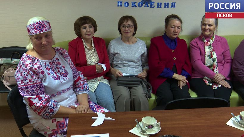 Псковские пенсионеры совмещают спорт, творчество и волонтерство