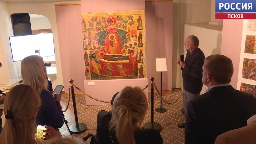Шедевр псковской иконописи XVI века вернулся в музей после полувековой реставрации